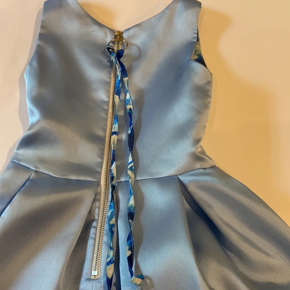 NEIMAN MARCUS ZOE LTD KIDS DRESS WITH ASYMMETRICAL HEM JUST REMARKABLE F…